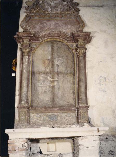 retable, tableau : moine franciscain, vue générale - © Ministère de la Culture (France), Médiathèque du patrimoine et de la photographie (objets mobiliers), tous droits réservés