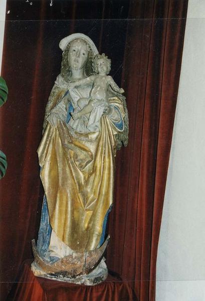 statue : Vierge à l'Enfant dite Vierge des Récollets, vue générale - © Ministère de la Culture (France), Médiathèque du patrimoine et de la photographie (objets mobiliers), tous droits réservés