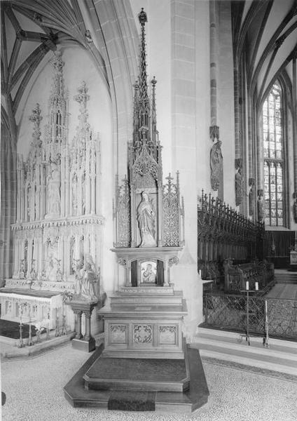 Autel retable du Sacré-Coeur de Marie