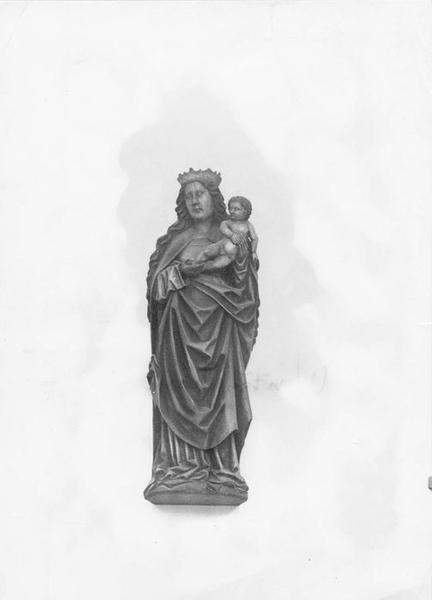 statue : Vierge à l'Enfant, vue générale
