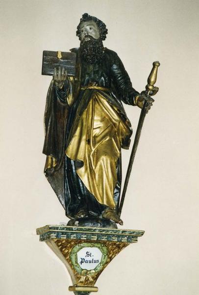 statue : Saint Paul, vue générale