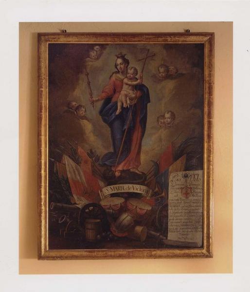 tableau et son cadre : Notre-Dame de la Victoire, vue générale