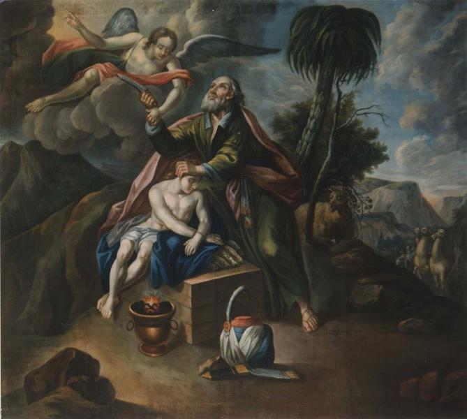 Tableau : le Sacrifice d'Isaac