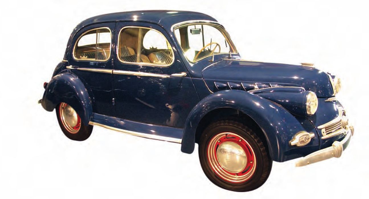 automobile PANHARD Dyna X