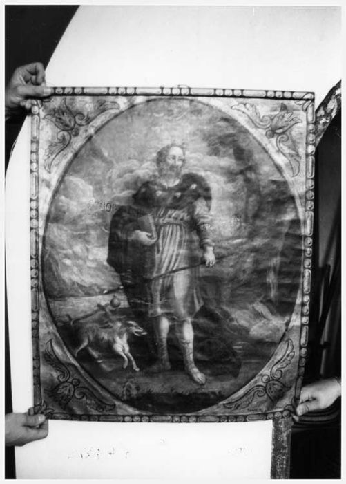 bannière de procession : Saint Jacques