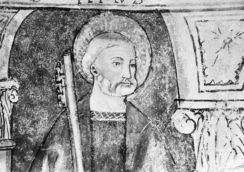 Peinture murale : saint Pierre