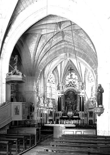 Intérieur du choeur vers le nord-est