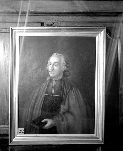 Portrait de Joseph de Marbotin, peinture sur toile