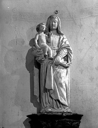 Statue : Vierge à l'Enfant dite Notre-Dame du Port