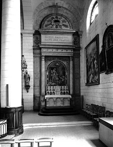 Retable de sainte Radegonde - © Ministère de la Culture (France), Médiathèque du patrimoine et de la photographie, diffusion RMN-GP