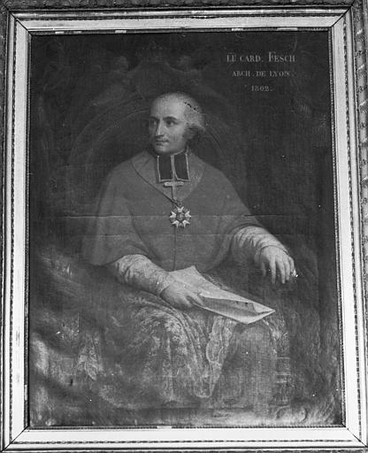 tableau : Portrait du cardinal Fesch