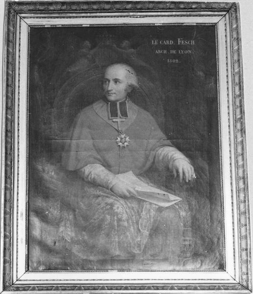 tableau : portrait du cardinal Fesch, vue générale