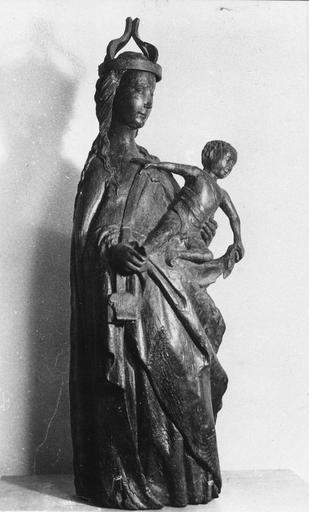 Statue : Vierge à l'Enfant