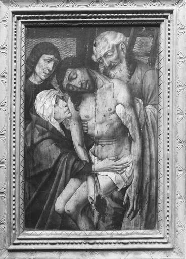 Tableau : La Descente de croix, huile sur bois - © Ministère de la Culture (France), Médiathèque du patrimoine et de la photographie (objets mobiliers), tous droits réservés