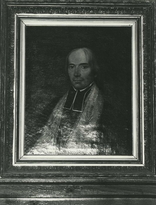 Tableau : Portrait de l'abbé Nicod