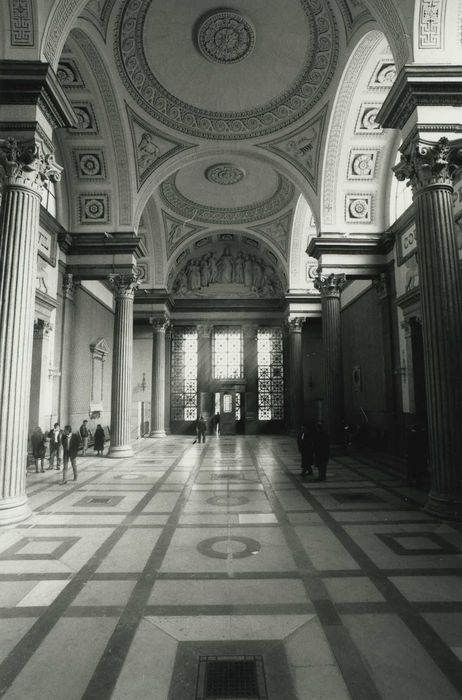 salle de pas perdus, vue générale