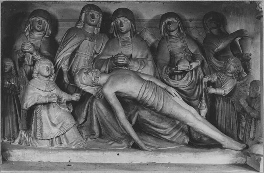 groupe sculpté : Vierge de Pitié - © Ministère de la Culture (France), Médiathèque du patrimoine et de la photographie, diffusion GrandPalaisRmn Photo