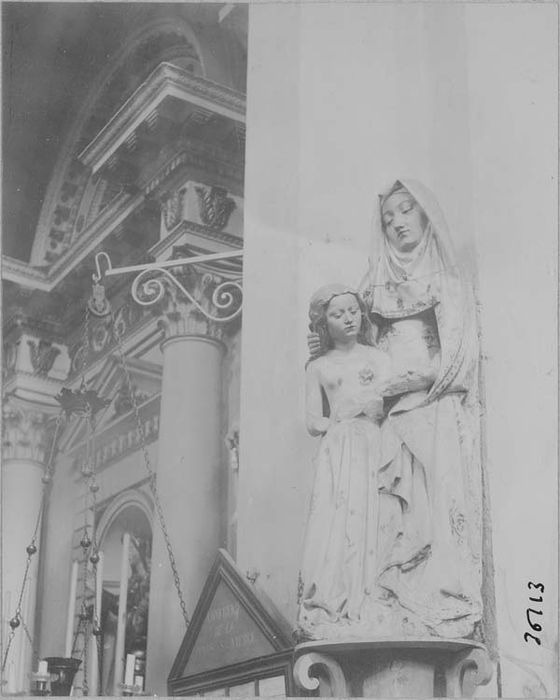 groupe sculpté : L'Education de la Vierge - © Ministère de la Culture (France), Médiathèque du patrimoine et de la photographie, diffusion GrandPalaisRmn Photo