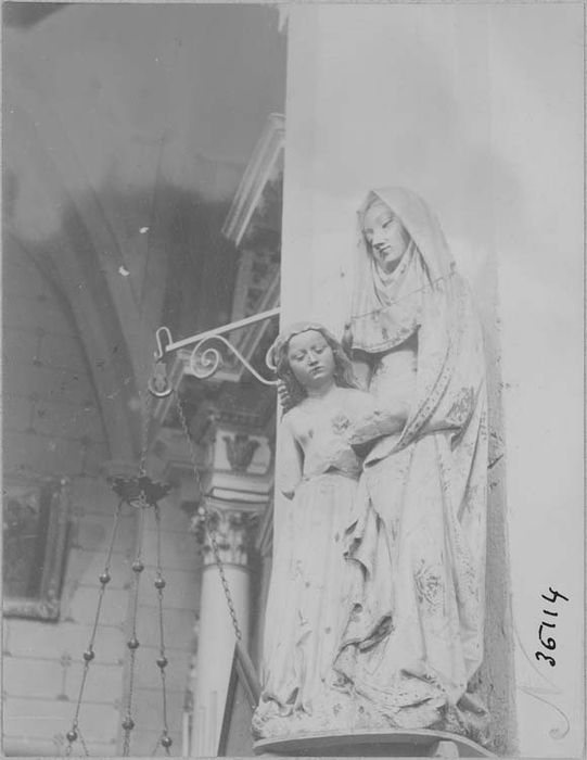 groupe sculpté : L'Education de la Vierge - © Ministère de la Culture (France), Médiathèque du patrimoine et de la photographie, diffusion GrandPalaisRmn Photo