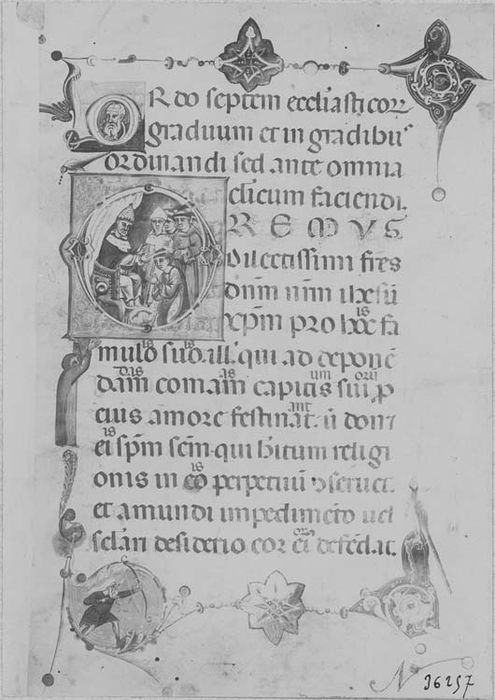 manuscrit : pontifical