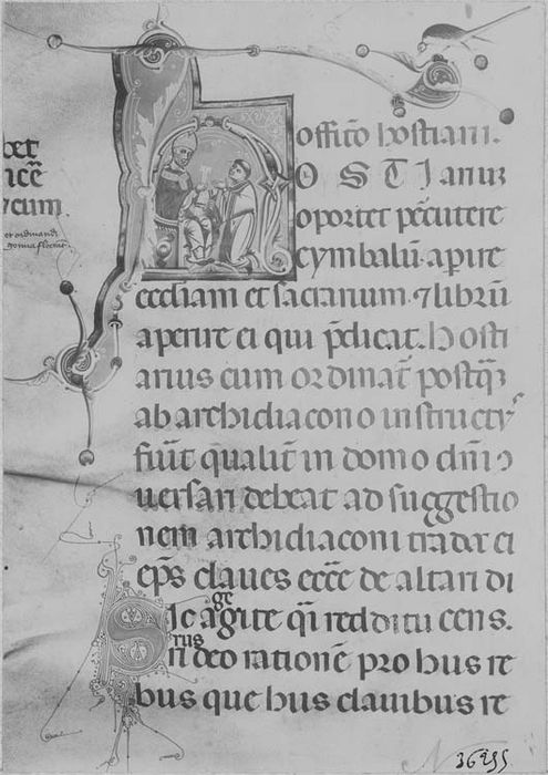 manuscrit : pontifical