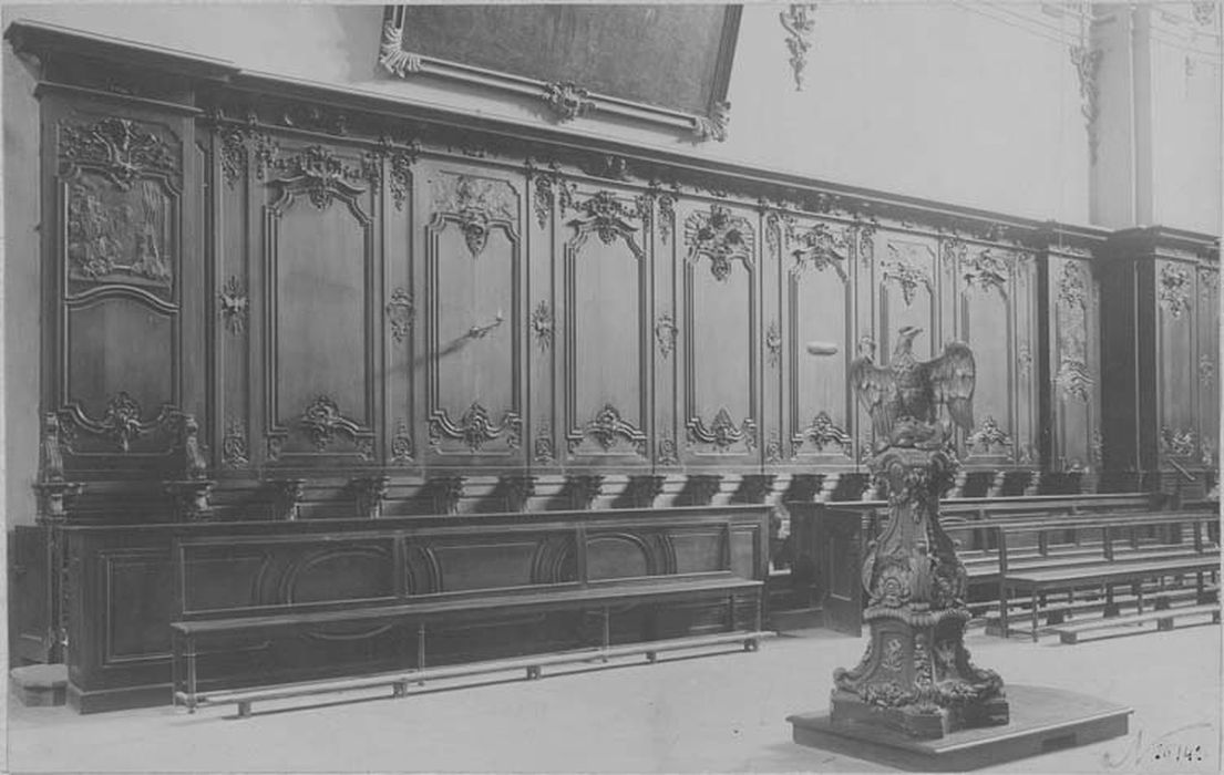 orgue de choeur : buffet d'orgue