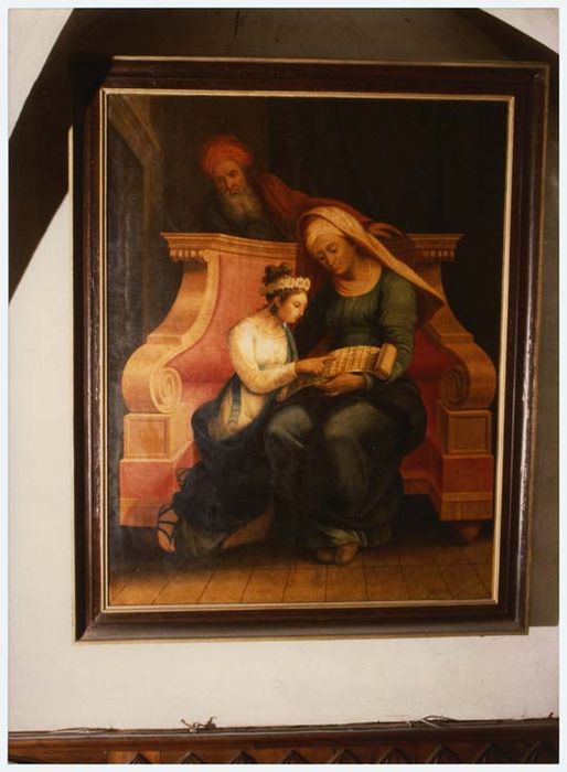 tableau : Education de la Vierge