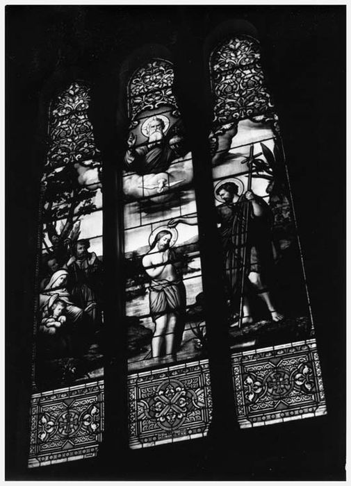 verrière : Baptême du Christ