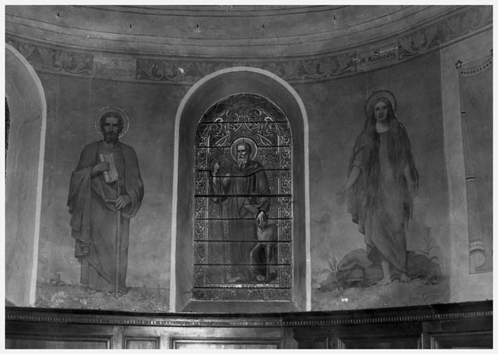 peinture monumentale : Saints