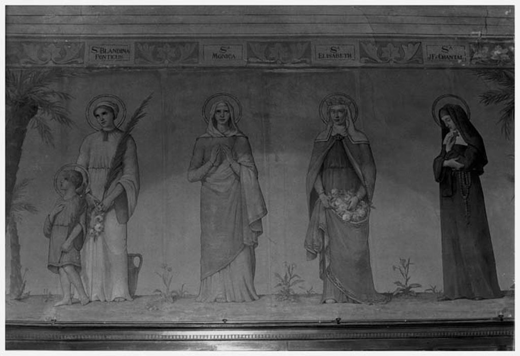 peinture monumentale : Saints