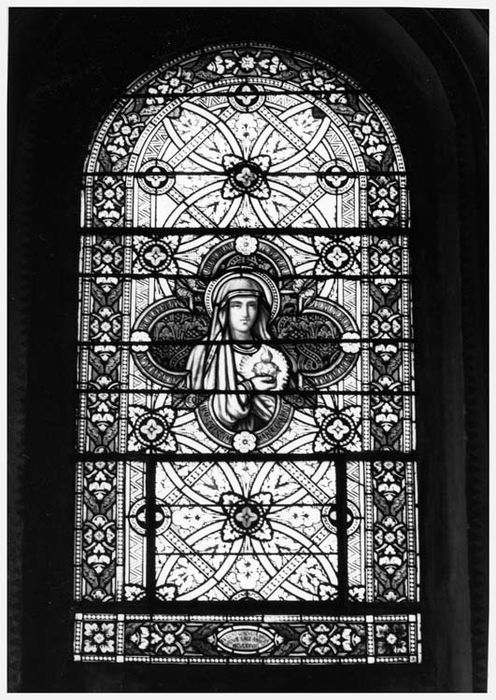 verrière : Sacré-Coeur de Marie