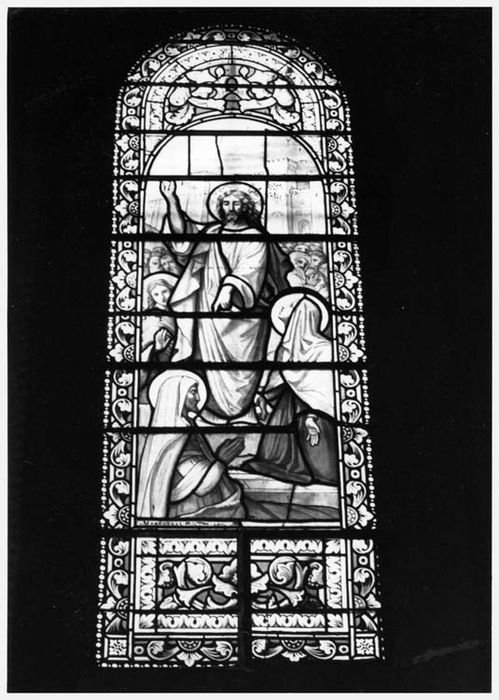 verrière : Résurrection de Lazare