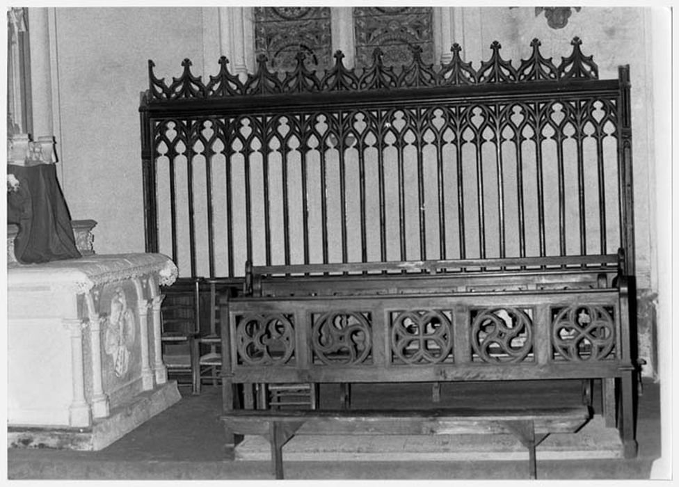 ancienne clôture de choeur