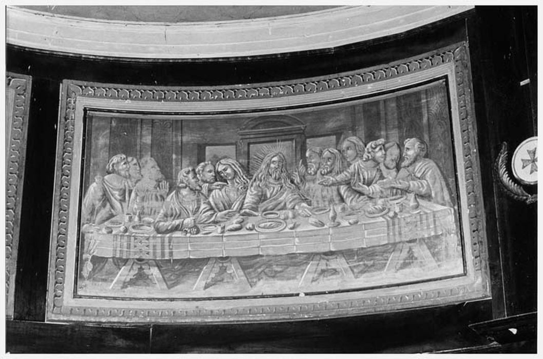 peinture monumentale : Cène (la)