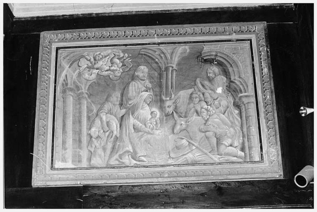 peinture monumentale : Adoration des bergers
