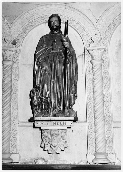 statue : Saint Roch