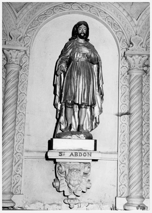 statue : Saint Abdon