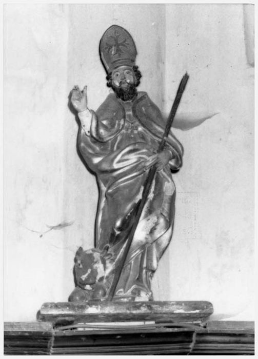 statue : Saint Blaise