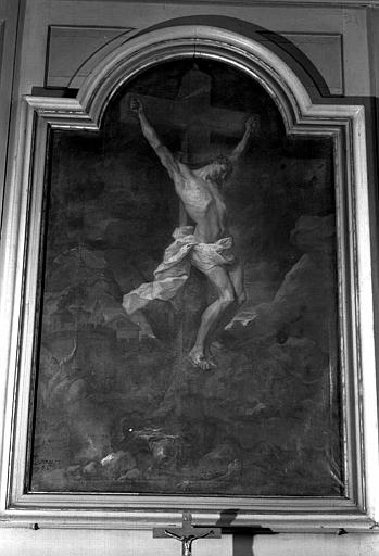 La Crucifixion, peinture sur toile