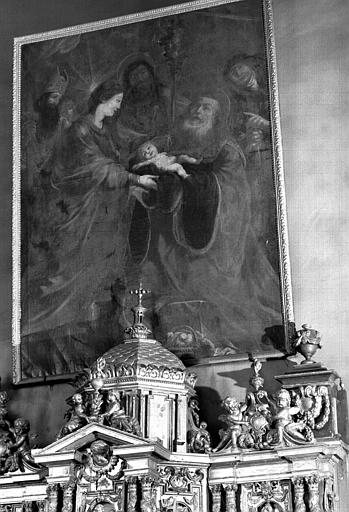 Présentation au Temple, peinture sur toile