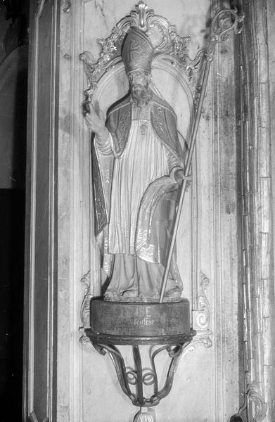 Statue : saint Blaise, console - © Ministère de la Culture (France), Médiathèque du patrimoine et de la photographie, diffusion GrandPalaisRmn Photo