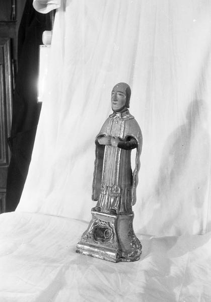 Statue-reliquaire : saint Vincent de Paul, de trois quarts gauche - © Ministère de la Culture (France), Médiathèque du patrimoine et de la photographie, diffusion GrandPalaisRmn Photo