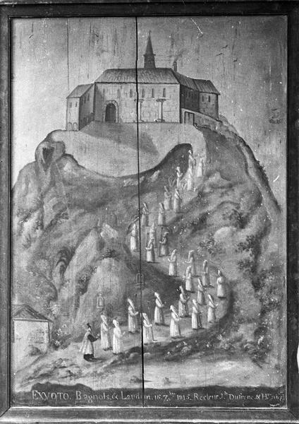 Tableau, ex-voto : Voeu des paroisses de Bagnols et Laudun