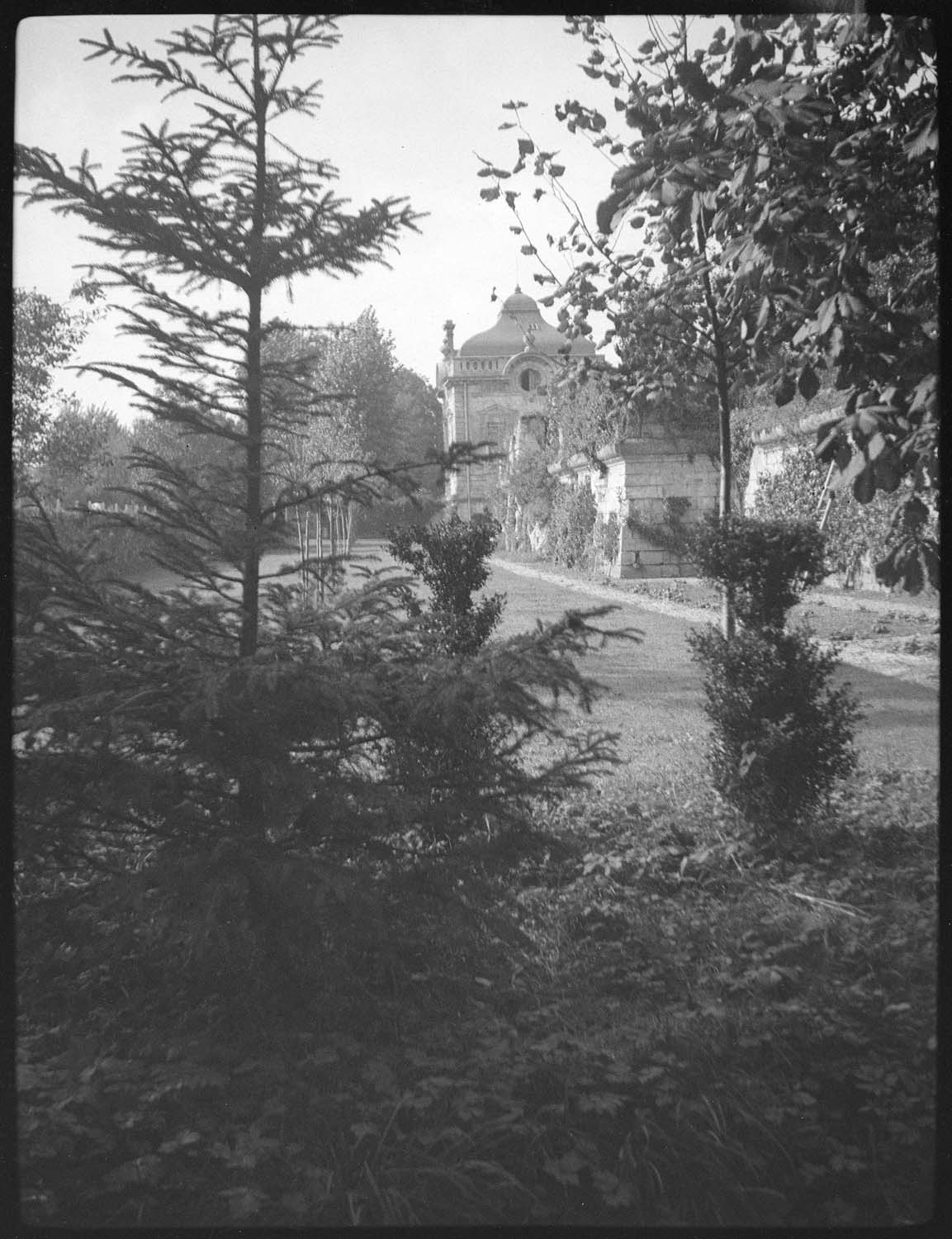 Château, vue à distance