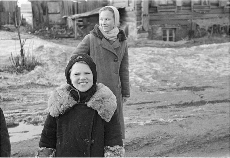Village kolkhozien : Enfants