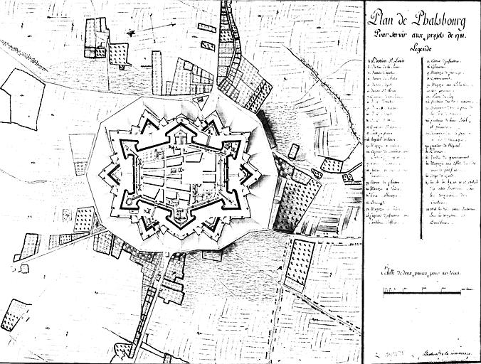 Plan du château