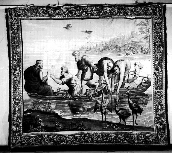 Tapisserie de Beauvais : La Pêche miraculeuse