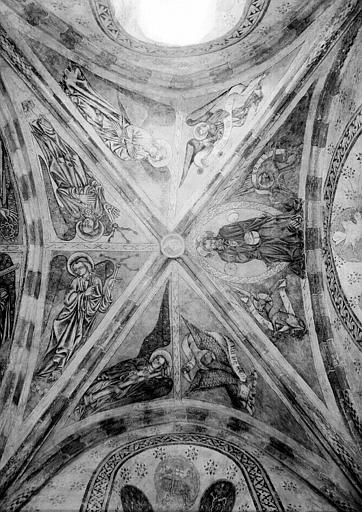Ensemble des peintures de la voûte orientale