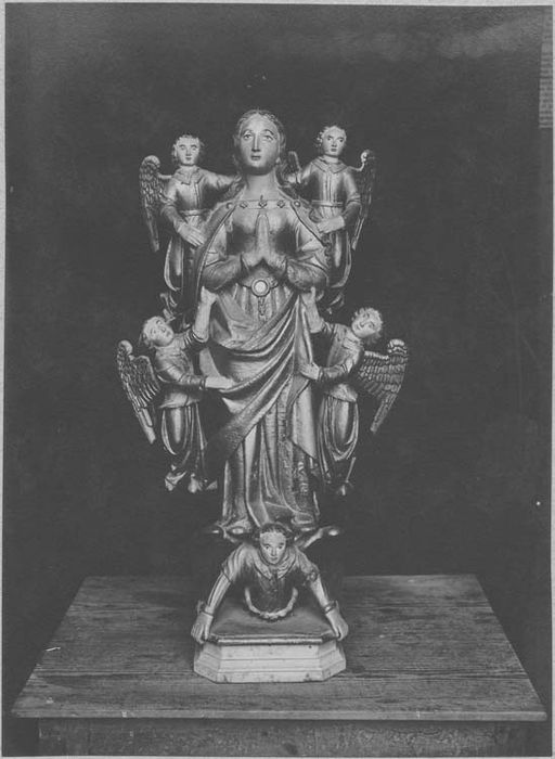 groupe sculpté : l'Assomption de la Vierge - © Ministère de la Culture (France), Médiathèque du patrimoine et de la photographie, diffusion GrandPalaisRmn Photo