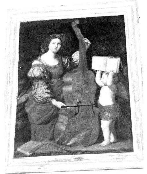 tableau : Sainte Cécile, vue générale - © Ministère de la Culture (France), Médiathèque du patrimoine et de la photographie (objets mobiliers), tous droits réservés